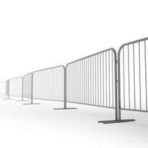  A metal fence