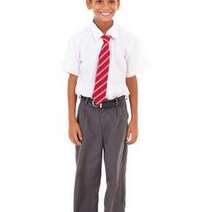 A boy wearing a tie 