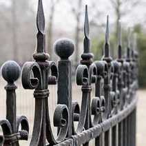  A high and sharp fence