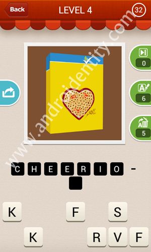 hi guess the food answers level 4 -32