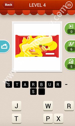 hi guess the food answers level 4 -39