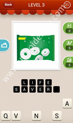 hi guess the food answers level 3 - 21