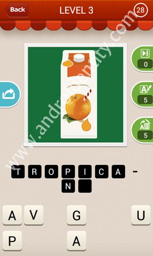 hi guess the food answers level 3 - 28