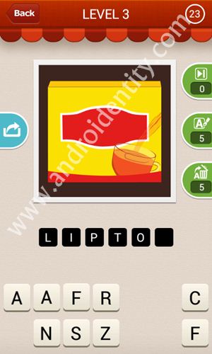 hi guess the food answers level 3 - 23