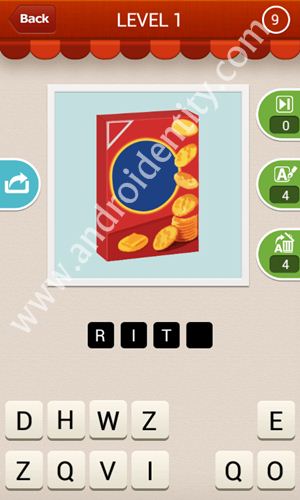 hi guess the food answers level 1 -09