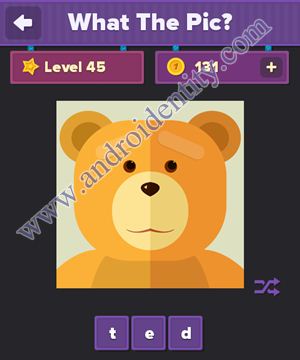 what the pic answer level 44