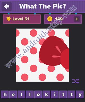 what the pic answer level 50