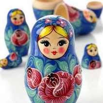  Typical wooden Russian doll
