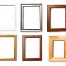 Squared picture frames