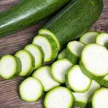  Cucumber or zucchini cut in pieces