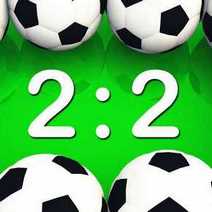 The score 2:2 draw