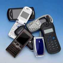  Various cell phones