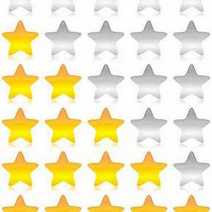  Gold and silver stars
