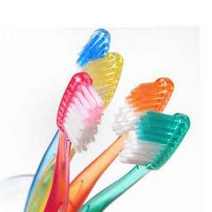  Several colour toothbrushes