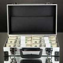  A briefcase full of money