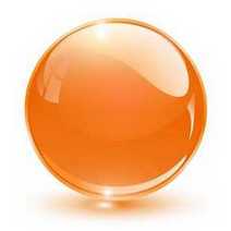 Orange sphere