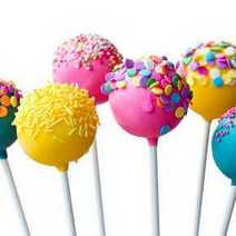 Several colorfull lollipops