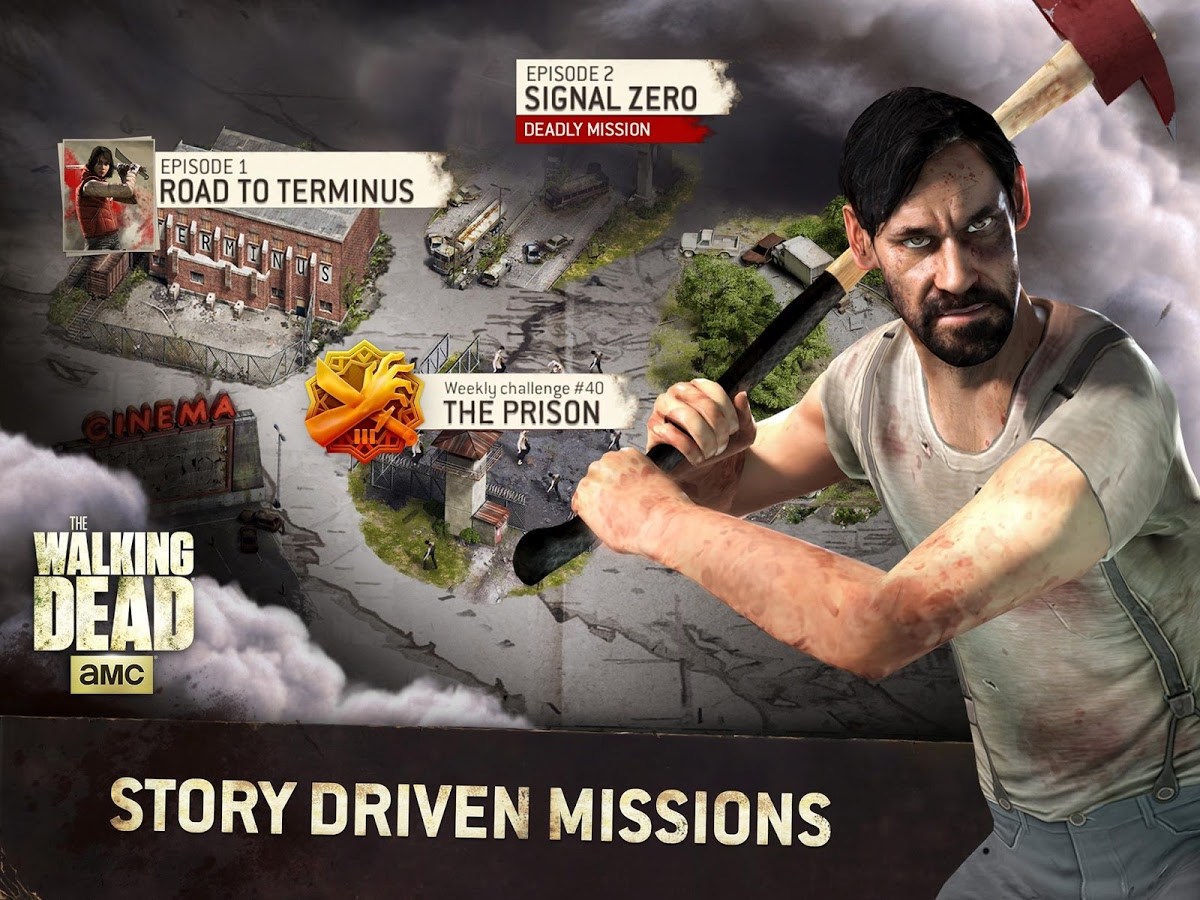 The Walking Dead No Man's Land missions