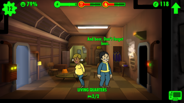 fallout shelter mobile video game 