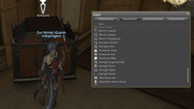 quality of life improvements from Final Fantasy XIV Patch 3.1