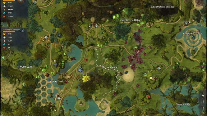 Guild Wars 2 Map