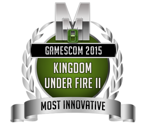 Most Innovative  - Kingdom under fire II  - Gamescom