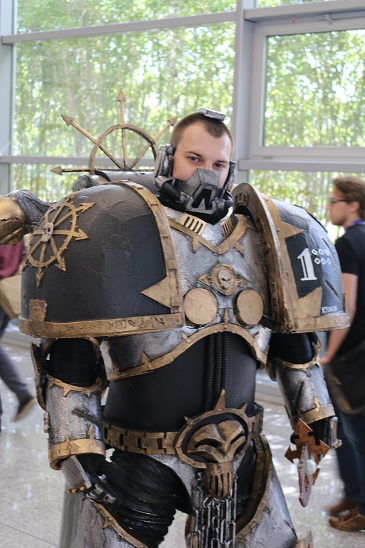 Chaos Space Marine Cosplay