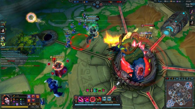 The Guardian fight is one of the best in any MOBA to date.
