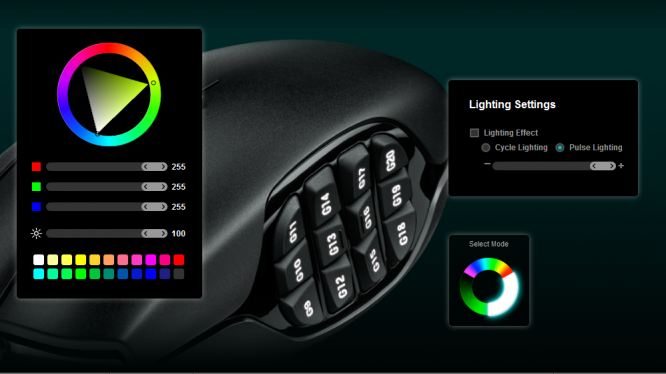 The Logitech Gaming Software is incredibly easy to use and doesn't require an account to access.