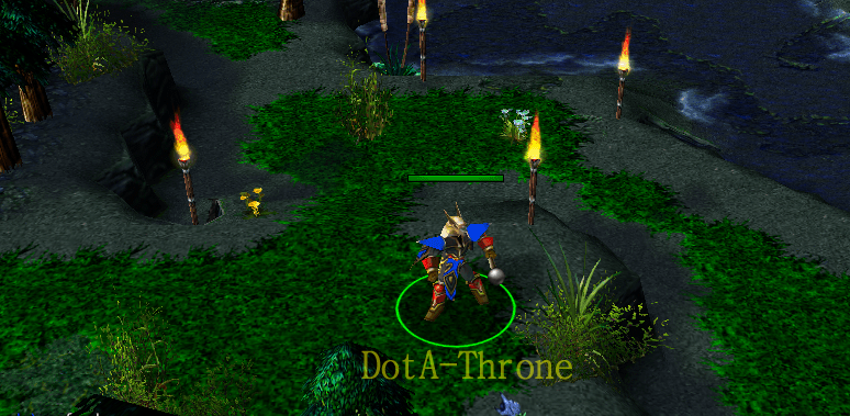 Here's what Oracle looked like in DotA.