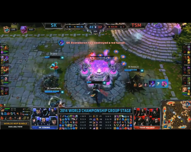 3 - SK breaking the nexus just before any of TSM revive