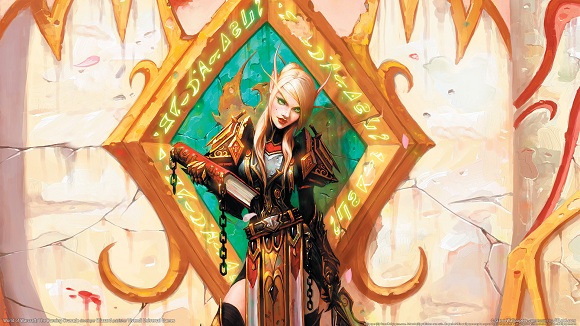MMO Games World of Warcraft: Burning Crusade Blood Elf Screenshot