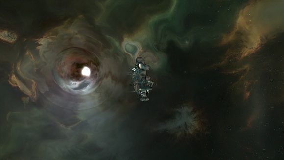 MMO Games EVE Online Wormhole Screenshot