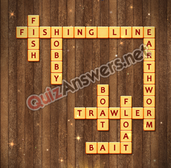 Slice Words Fishing Level 54 Answers
