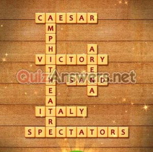 Slice Words Colosseum Level 33 Answers