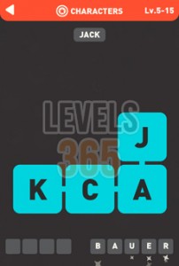 Icon Pop Brain Characters Answers Level 5-15