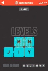 Icon Pop Brain Characters Answers Level 4-19