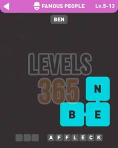 Icon Pop Brain Famous People Answers Level 5-13