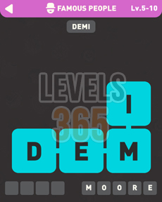 Icon Pop Brain Famous People Answers Level 5-10