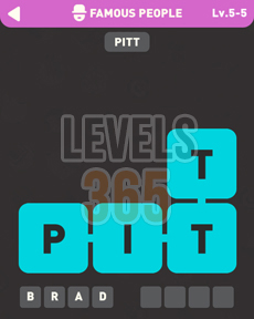 Icon Pop Brain Famous People Answers Level 5-5