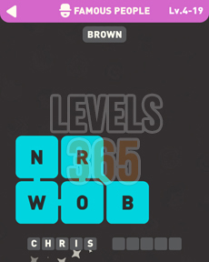 Icon Pop Brain Famous People Answers Level 4-19