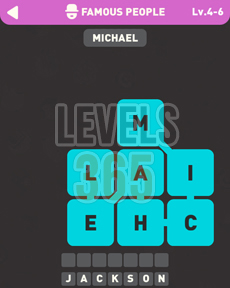Icon Pop Brain Famous People Answers Level 4-6