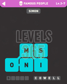 Icon Pop Brain Famous People Answers Level 3-7