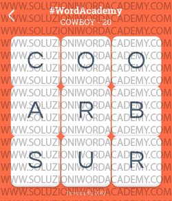 Word Academy Cowboy Livello 20