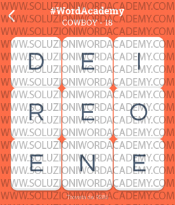 Word Academy Cowboy Livello 18