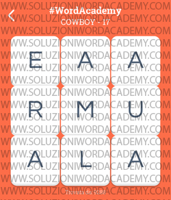 Word Academy Cowboy Livello 17