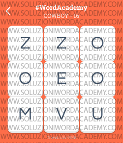 Word Academy Cowboy Livello 16