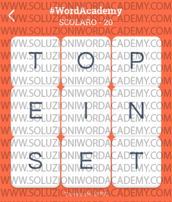 Word Academy Scolaro Livello 20