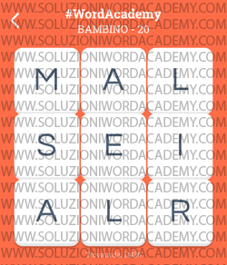 Word Academy Bambino Livello 20