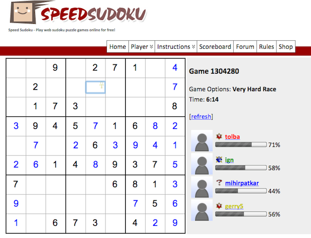 Speed-Sudoku